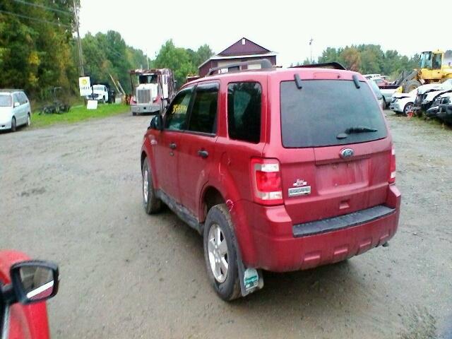 1FMCU9D76CKA41072 - 2012 FORD ESCAPE XLT RED photo 3