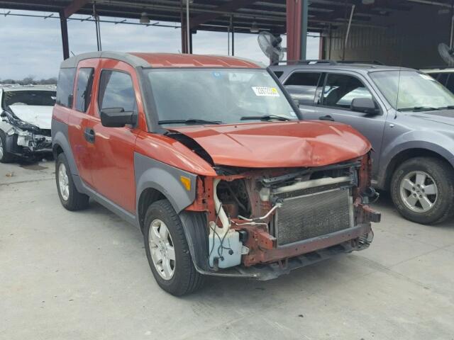 5J6YH17504L014997 - 2004 HONDA ELEMENT EX RED photo 1