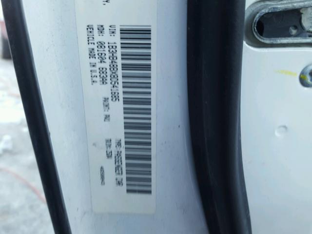 1B3HB48BX8D541685 - 2008 DODGE CALIBER SX WHITE photo 10