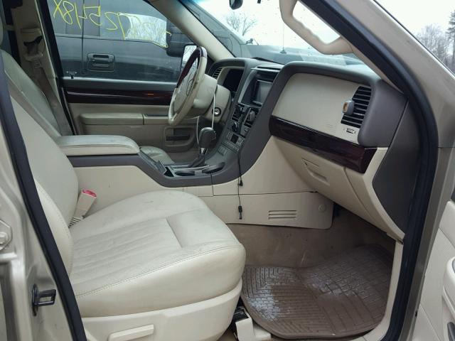 5LMEU88H14ZJ49711 - 2004 LINCOLN AVIATOR 金色 照片 5