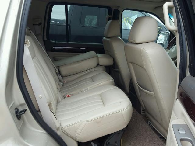 5LMEU88H14ZJ49711 - 2004 LINCOLN AVIATOR 金色 照片 6