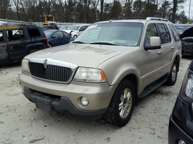 5LMEU88H14ZJ49711 - 2004 LINCOLN AVIATOR 金色 照片 9