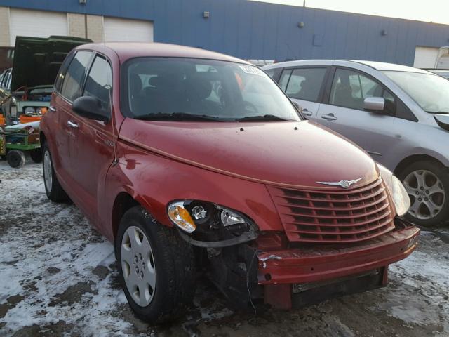 3C4FY48B45T543782 - 2005 CHRYSLER PT CRUISER RED photo 1