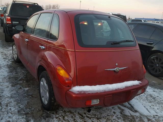 3C4FY48B45T543782 - 2005 CHRYSLER PT CRUISER RED photo 3