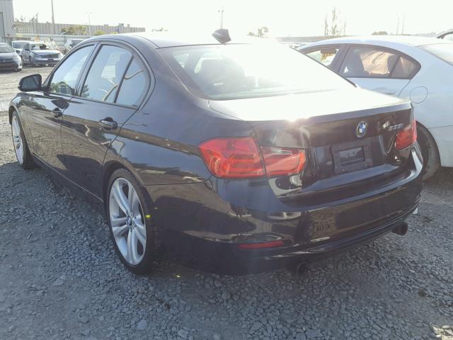 WBA3A9G59CNN67568 - 2012 BMW 335 I BLACK photo 3