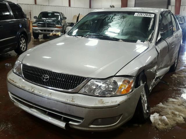 4T1BF28B61U126104 - 2001 TOYOTA AVALON XL SILVER photo 2