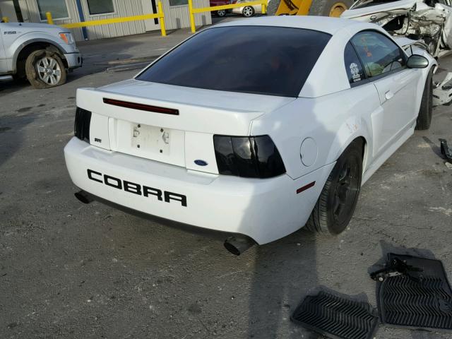 1FAFP48YX3F302569 - 2003 FORD MUSTANG CO WHITE photo 4