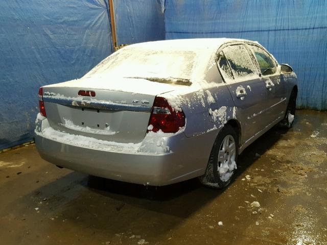 1G1ZT51856F123484 - 2006 CHEVROLET MALIBU LT SILVER photo 4