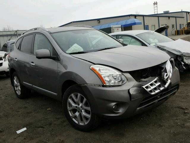 JN8AS5MV4CW403549 - 2012 NISSAN ROGUE S GRAY photo 1