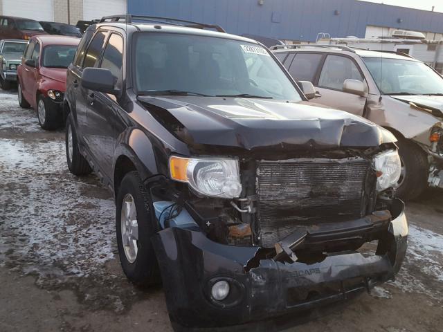 1FMCU9D77AKC06334 - 2010 FORD ESCAPE XLT BLACK photo 1