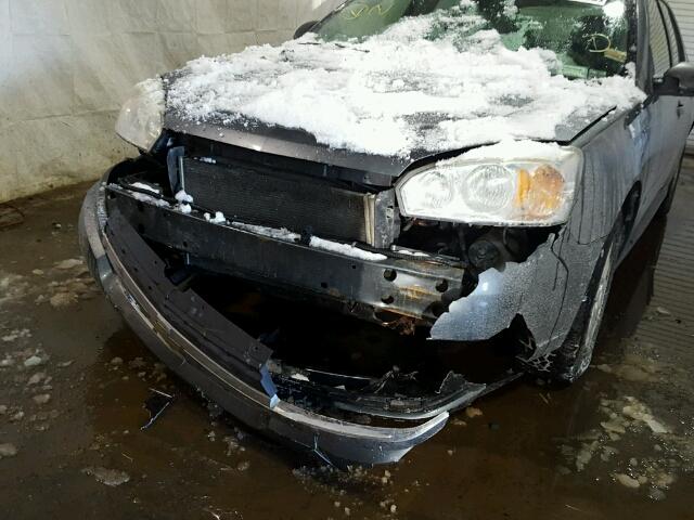1G1ZT64895F145343 - 2005 CHEVROLET MALIBU MAX 灰色 照片 9