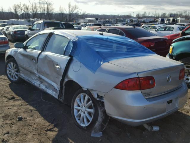 1G4HE57448G156961 - 2008 BUICK LUCERNE CX SILVER photo 3