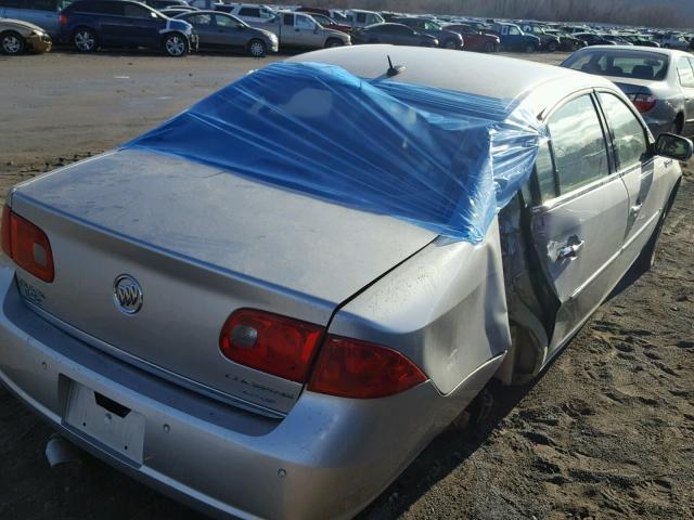 1G4HE57448G156961 - 2008 BUICK LUCERNE CX SILVER photo 4