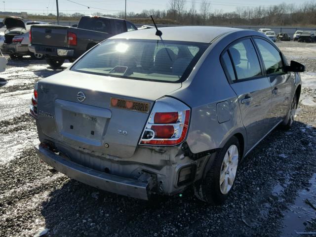 3N1AB61E17L696007 - 2007 NISSAN SENTRA 2.0 SILVER photo 4