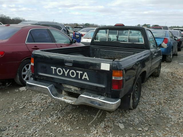 4TARN81PXRZ288195 - 1994 TOYOTA PICKUP 1/2 BLACK photo 4