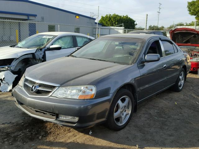 19UUA56633A010562 - 2003 ACURA 3.2TL GRAY photo 2