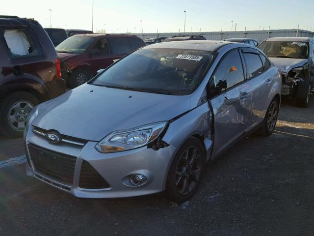 1FADP3F29DL224756 - 2013 FORD FOCUS SE SILVER photo 2