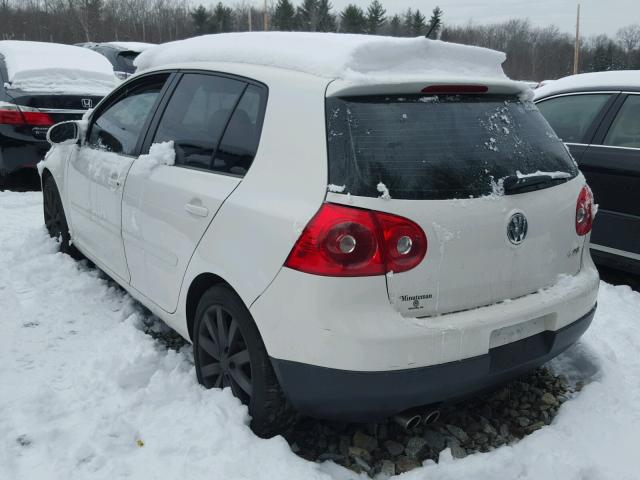 WVWDR71K47W061570 - 2007 VOLKSWAGEN RABBIT WHITE photo 3