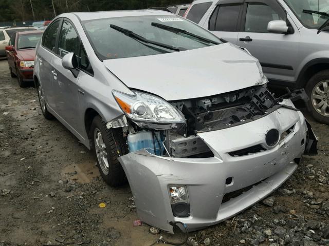 JTDKN3DU7A0166882 - 2010 TOYOTA PRIUS SILVER photo 1