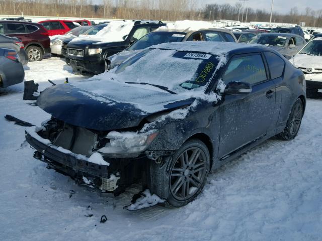 JTKJF5C71B3017473 - 2011 TOYOTA SCION TC 黑色 照片 2