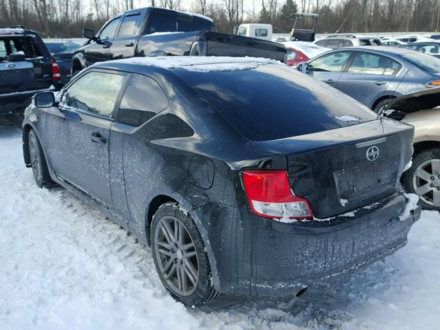 JTKJF5C71B3017473 - 2011 TOYOTA SCION TC 黑色 照片 3