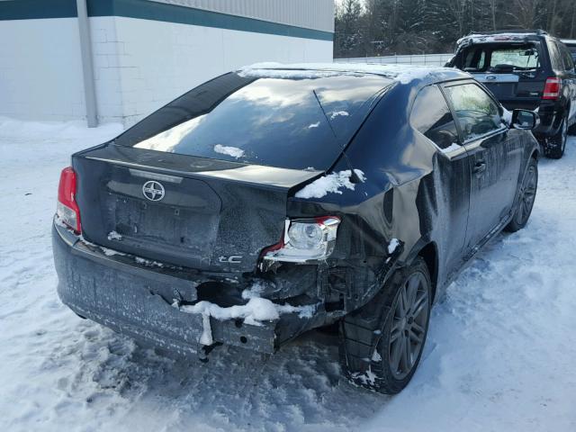JTKJF5C71B3017473 - 2011 TOYOTA SCION TC 黑色 照片 4