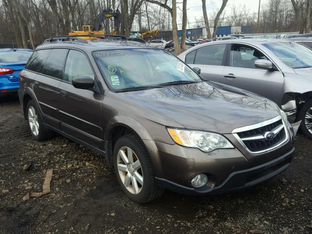 4S4BP61C986307087 - 2008 SUBARU OUTBACK 2. BROWN photo 1