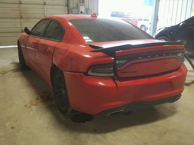 2C3CDXCT7HH559346 - 2017 DODGE CHARGER R/ RED photo 3