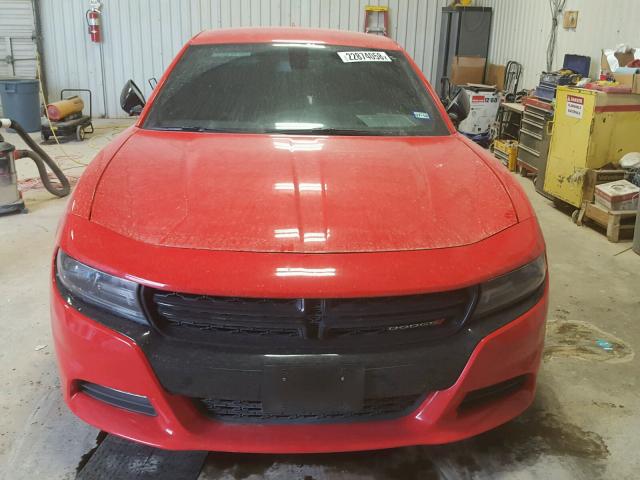 2C3CDXCT7HH559346 - 2017 DODGE CHARGER R/ RED photo 9