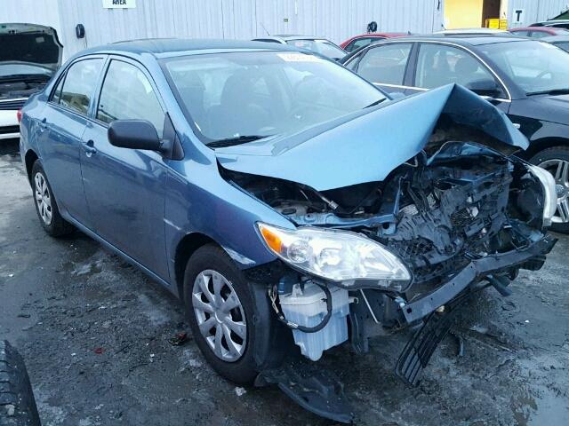 5YFBU4EE3DP082536 - 2013 TOYOTA COROLLA BA BLUE photo 1