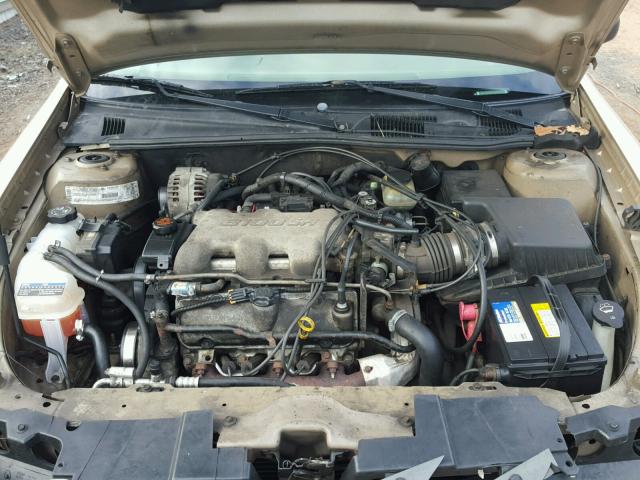 1G1ND52J52M512127 - 2002 CHEVROLET MALIBU GOLD photo 7