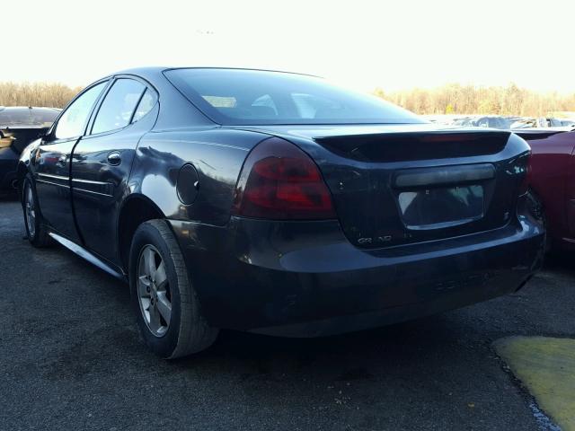 2G2WP552781126289 - 2008 PONTIAC GRAND PRIX BLACK photo 3