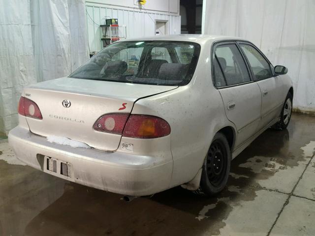 2T1BR12E51C389643 - 2001 TOYOTA COROLLA CE SILVER photo 4