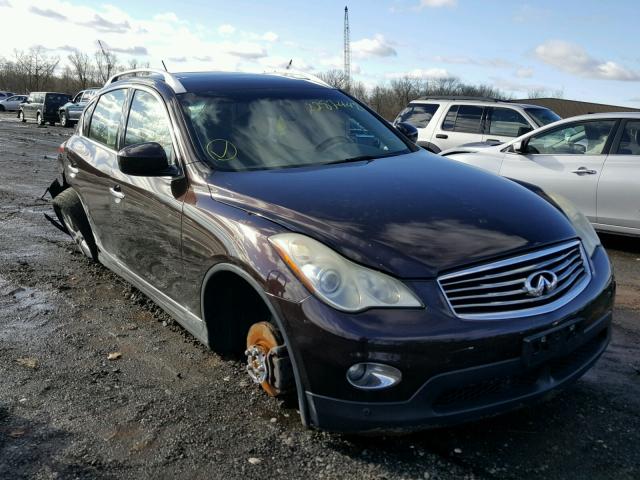 JNKAJ09FX8M357889 - 2008 INFINITI EX35 BASE PURPLE photo 1