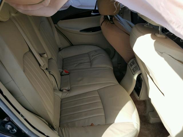 JNKAJ09FX8M357889 - 2008 INFINITI EX35 BASE PURPLE photo 6