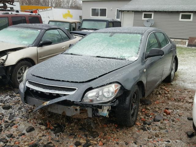 1G1ZG57B884271456 - 2008 CHEVROLET MALIBU LS GRAY photo 2