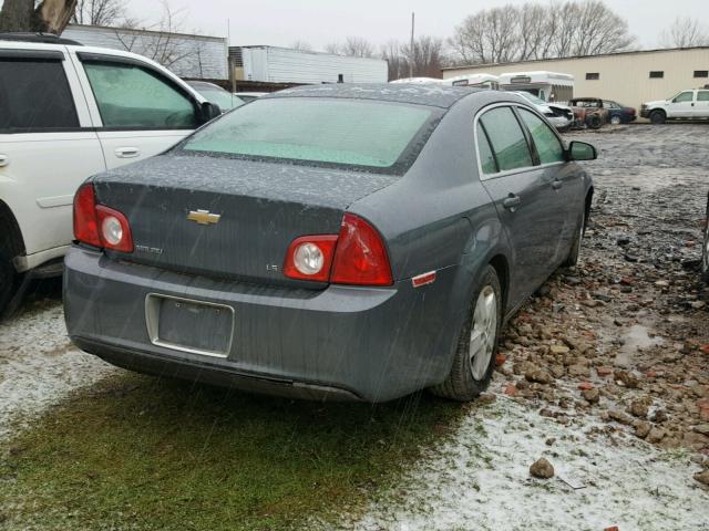 1G1ZG57B884271456 - 2008 CHEVROLET MALIBU LS 灰色 照片 4