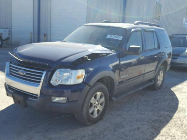 1FMEU73E76UA42740 - 2006 FORD EXPLORER X BLUE photo 2