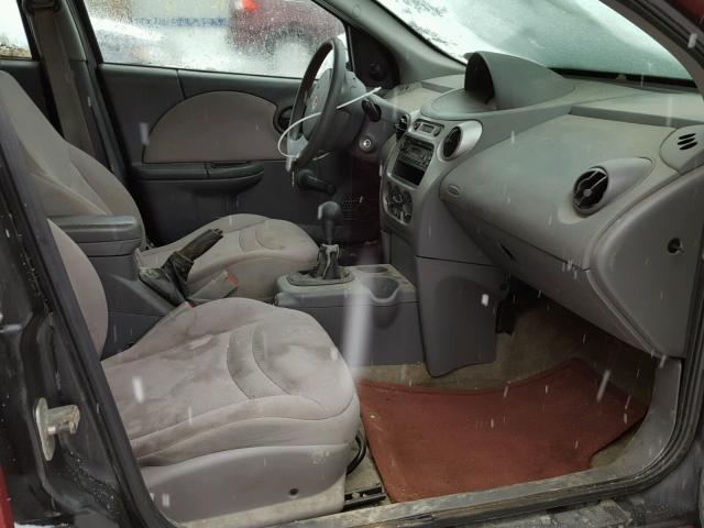 1G8AZ52F44Z225736 - 2004 SATURN ION LEVEL BURGUNDY photo 5