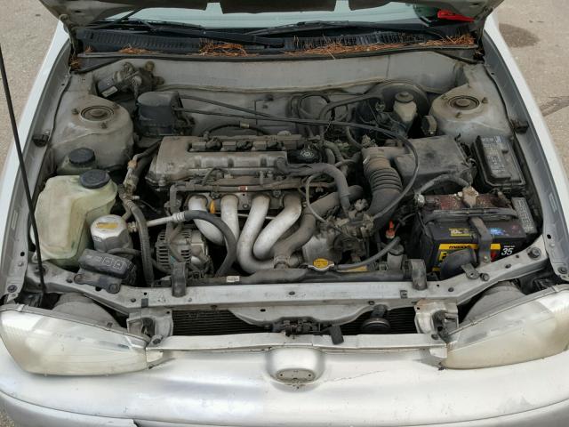 1Y1SK528XYZ434321 - 2000 CHEVROLET GEO PRIZM 银色 照片 7