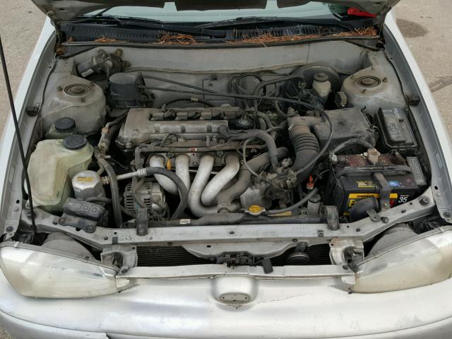 1Y1SK528XYZ434321 - 2000 CHEVROLET GEO PRIZM SILVER photo 7