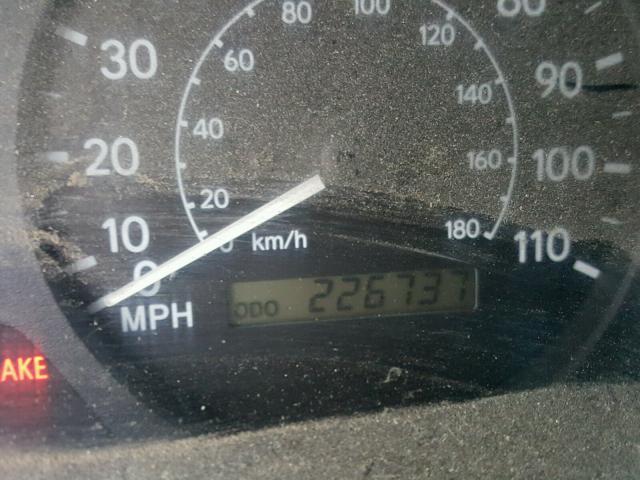 1Y1SK528XYZ434321 - 2000 CHEVROLET GEO PRIZM 银色 照片 8