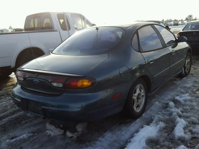 1FALP52U3TA126427 - 1996 FORD TAURUS GL GREEN photo 4