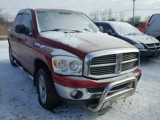 1D7HU18PX7S260795 - 2007 DODGE RAM 1500 S RED photo 1