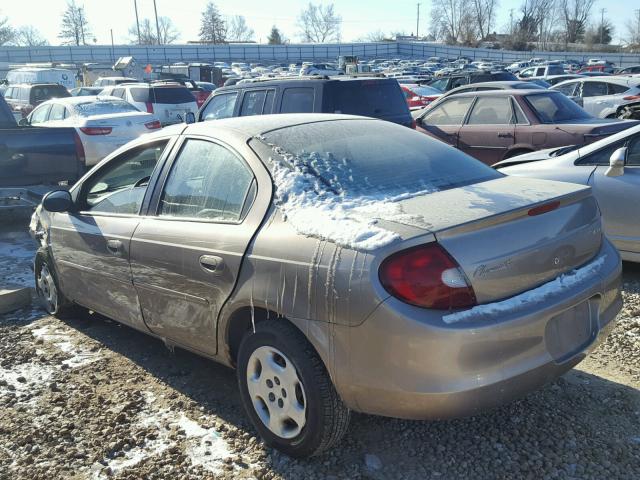 1P3ES46C4YD805514 - 2000 PLYMOUTH NEON BASE 青色 照片 3