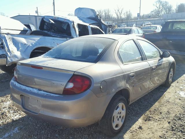 1P3ES46C4YD805514 - 2000 PLYMOUTH NEON BASE 青色 照片 4