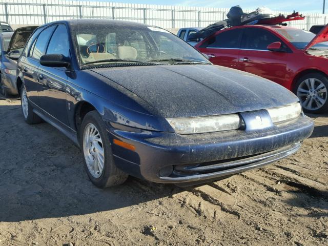 1G8ZK8275XZ292707 - 1999 SATURN SW2 BLUE photo 1