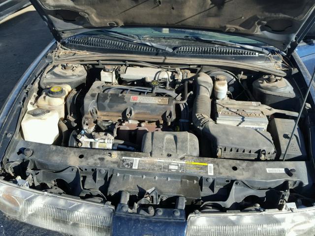 1G8ZK8275XZ292707 - 1999 SATURN SW2 BLUE photo 7