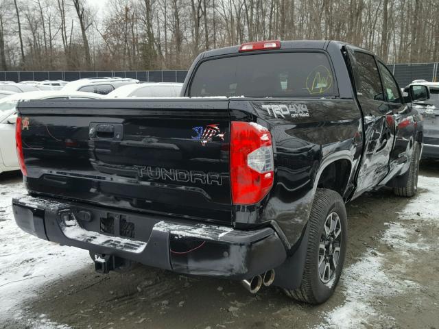 5TFHY5F18GX535264 - 2016 TOYOTA TUNDRA CRE BLACK photo 4