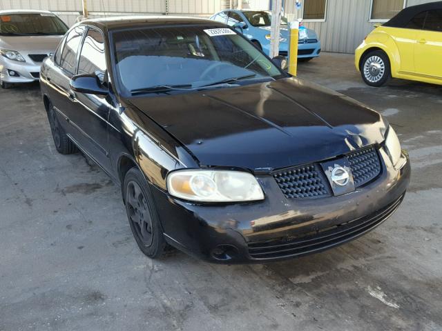 3N1CB51D64L475508 - 2004 NISSAN SENTRA 1.8 BLACK photo 1